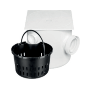 CAIXA DE GORDURA C/ CESTO TAMPA QUAD.