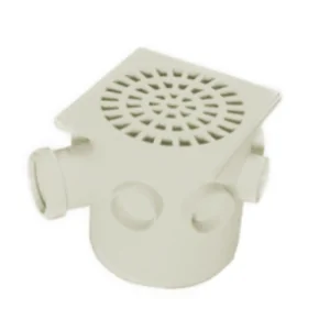 CORPO DA CAIXA SIFONADA PVC 150X150X50MM