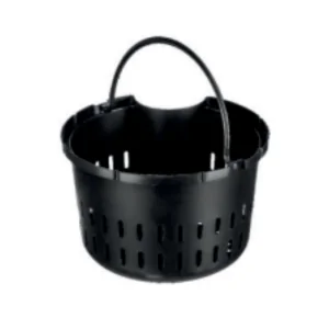 CESTO PARA LIMPEZA C/ ALÇA 250X180 PRETO