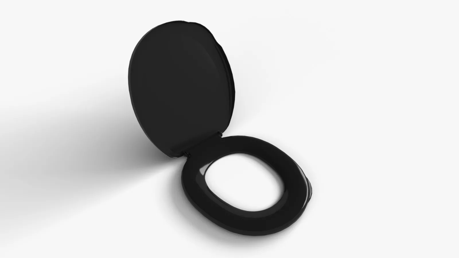 ASSENTO SANITÁRIO SIMPLES PRETO